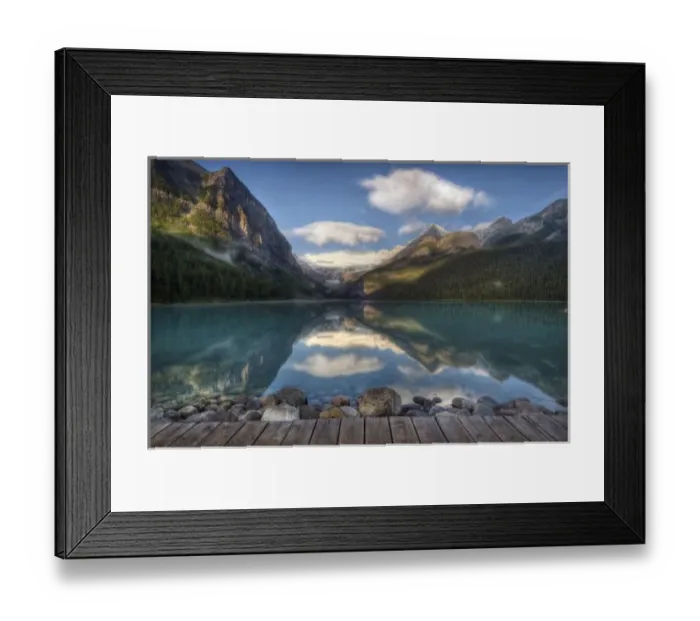 Framed Print : Lake Louise at sunrise, Banff National Park, Canada Framed Print : Lake Louise at sunrise, Banff National Park, Canada