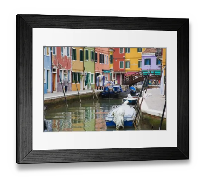 Framed Print : Island of Burano Framed Print : Island of Burano