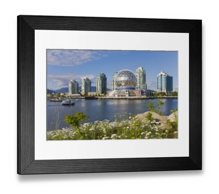 Framed Print : World of Science, Vancouver, British Columbia, Canada