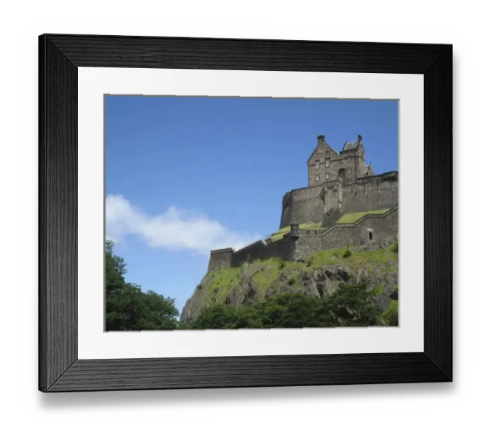 Framed Print : View of Edinburgh Castle, Edinburgh, Scotland, UK Framed Print : View of Edinburgh Castle, Edinburgh, Scotland, UK