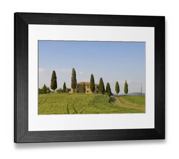 Framed Print : Pienza, Val d Orcia Framed Print : Pienza, Val d Orcia
