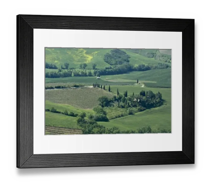 Framed Print : Countryside near Montepulciano, Val d Orcia, Siena province, Tuscany, Italy Framed Print : Countryside near Montepulciano, Val d Orcia, Siena province, Tuscany, Italy