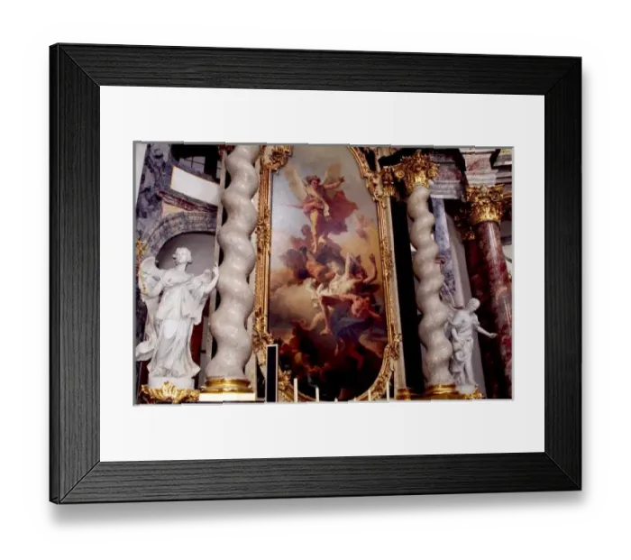 Framed Print : Hofkirche Chapel in the Residenz Palace, Baroque, Wurzburg Germany Framed Print : Hofkirche Chapel in the Residenz Palace, Baroque, Wurzburg Germany