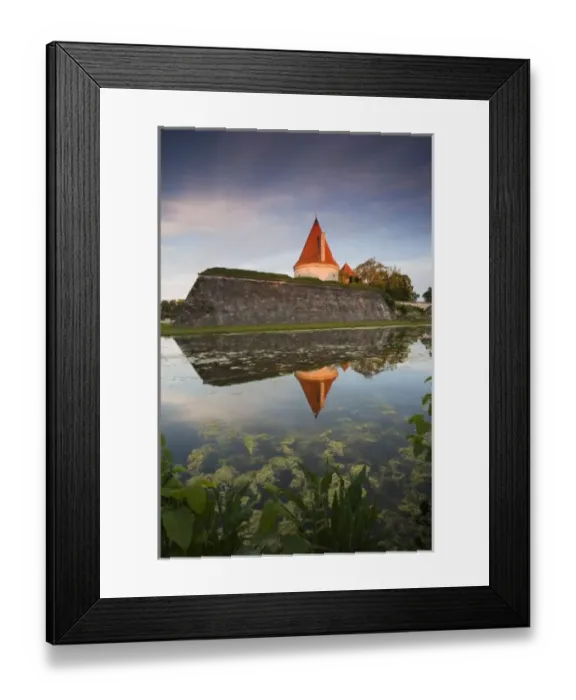 Framed Print : Estonia, Western Estonia Islands, Saaremaa Island, Kuressaare, Kuressaare Castle, sunset Framed Print : Estonia, Western Estonia Islands, Saaremaa Island, Kuressaare, Kuressaare Castle, sunset