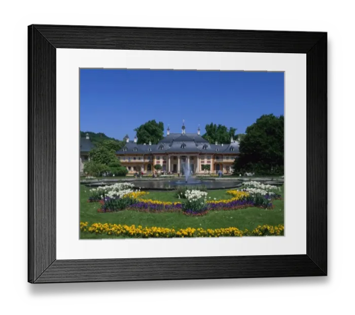 Framed Print : Castle Pillnitz, Dresden, Saxony, Germany Framed Print : Castle Pillnitz, Dresden, Saxony, Germany