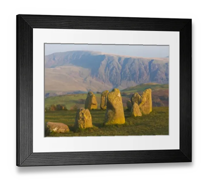 Framed Print : Castlerigg Stone