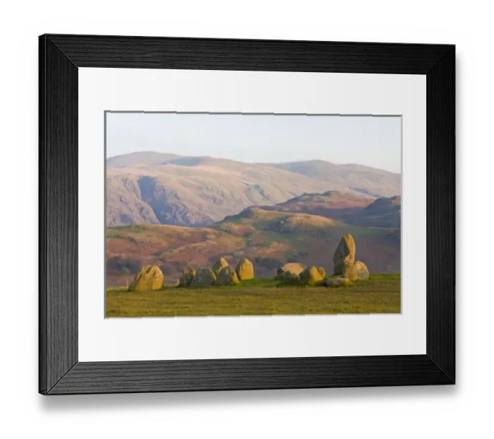 Framed Print : Castlerigg Stone Circle, Lake District, Cumbria, England Framed Print : Castlerigg Stone Circle, Lake District, Cumbria, England