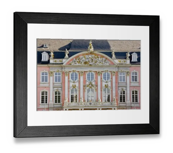 Framed Print : Germany, Rheinland-Pfaltz, Mosel River Valley, Trier. Prince Electors residence Framed Print : Germany, Rheinland-Pfaltz, Mosel River Valley, Trier. Prince Electors residence