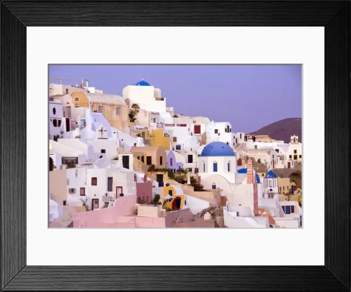 Framed Print : Sunset at Oil, Santorini Framed Print : Sunset at Oil, Santorini