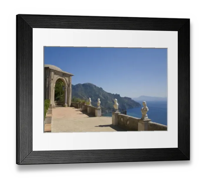 Framed Print : Villa Cimbrone, Ravello, Campania, Italy Framed Print : Villa Cimbrone, Ravello, Campania, Italy