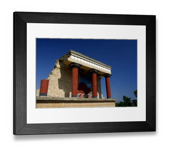 Framed Print : Europe, Greece, Crete (aka Kriti), Heraklion (aka Iraklion). Archaeological site of Knossos, c Framed Print : Europe, Greece, Crete (aka Kriti), Heraklion (aka Iraklion). Archaeological site of Knossos, c