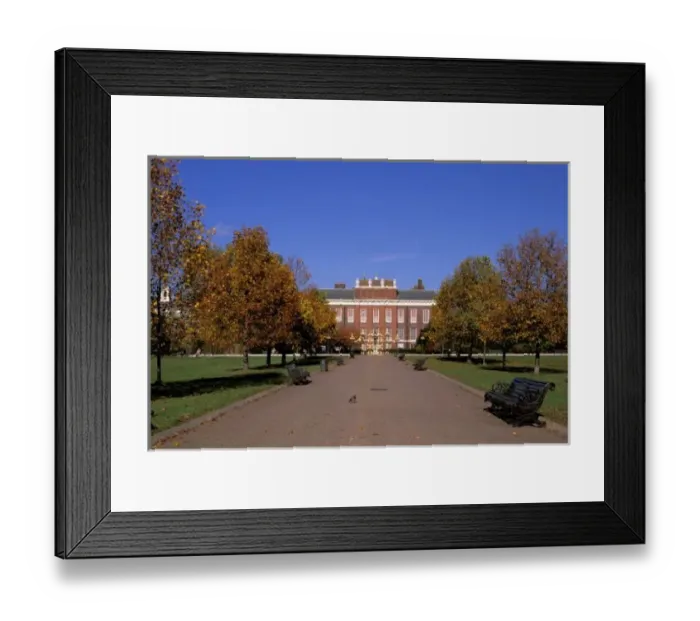 Framed Print : Europe, England, London. Kensington Palace in autumn Framed Print : Europe, England, London. Kensington Palace in autumn