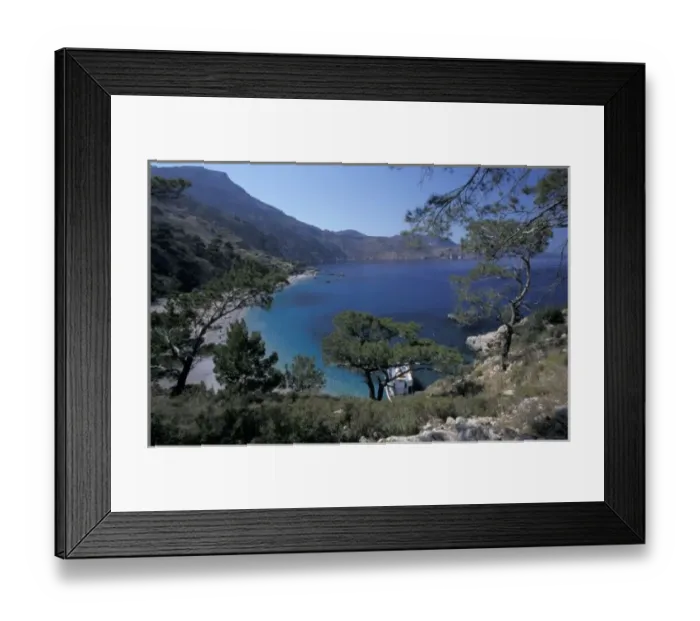 Framed Print : Europe, Greece, Karpathos, Dodecanese; Apella Beach Framed Print : Europe, Greece, Karpathos, Dodecanese; Apella Beach