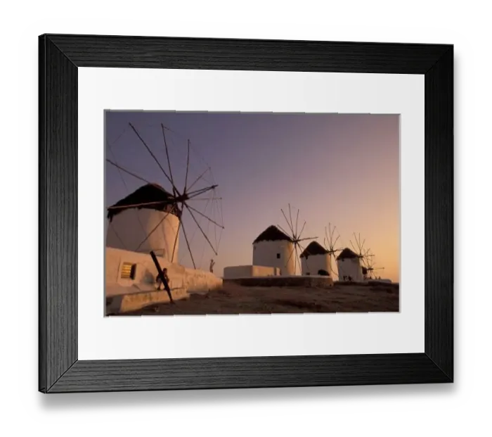 Framed Print : Europe, Greece, Cyclades Islands, Mykonos, Mykonos Windmills Framed Print : Europe, Greece, Cyclades Islands, Mykonos, Mykonos Windmills