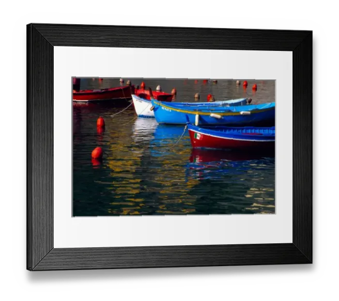 Framed Print : Europe, Italy, Cinque Terry, boats in Vernazza harbor Framed Print : Europe, Italy, Cinque Terry, boats in Vernazza harbor