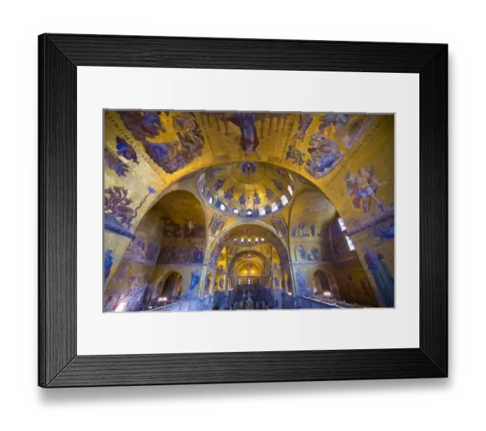 Framed Print : Italy, Venice. Interior of St. Marks Cathedral. Credit as: Jim Zuckerman / Jaynes Framed Print : Italy, Venice. Interior of St. Marks Cathedral. Credit as: Jim Zuckerman / Jaynes