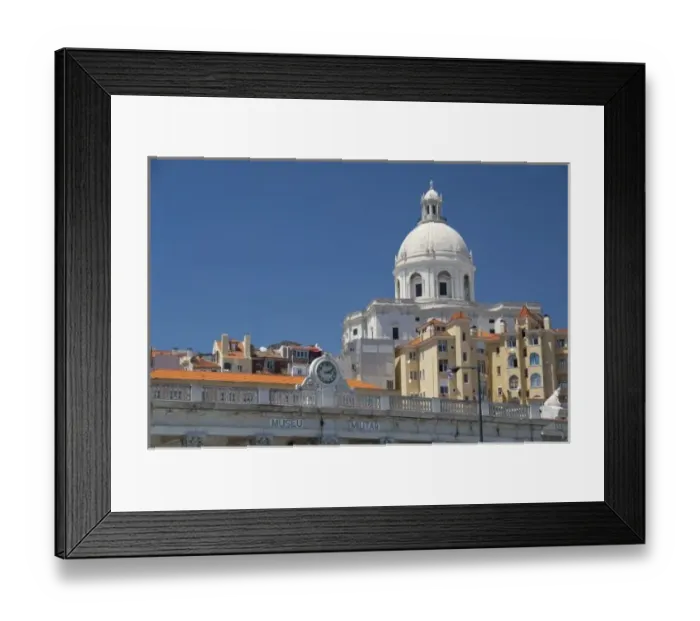 Framed Print : Europe, Portugal, Lisbon (aka Lisboa). Military Museum in front of the baroque dome Framed Print : Europe, Portugal, Lisbon (aka Lisboa). Military Museum in front of the baroque dome