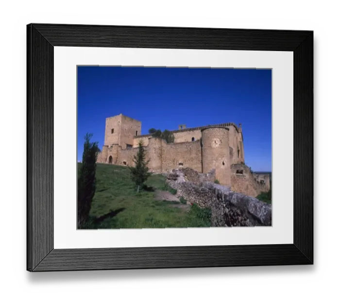 Framed Print : Castle Pedraza, Castile Leon, Spain