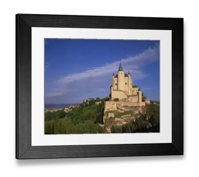 Framed Print : Alcazar, Segovia, Castile Leon, Spain Framed Print : Alcazar, Segovia, Castile Leon, Spain