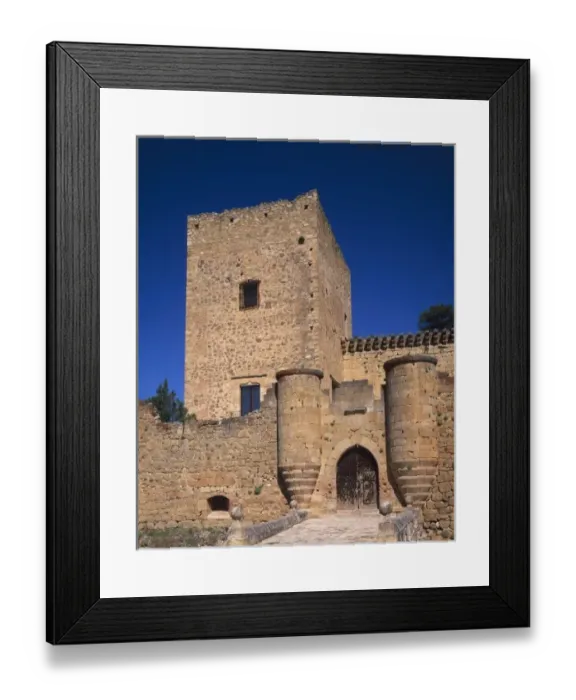 Framed Print : Castle Pedraza Framed Print : Castle Pedraza