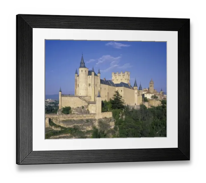 Framed Print : Alcazar, Segovia, Castile Leon, Spain Framed Print : Alcazar, Segovia, Castile Leon, Spain
