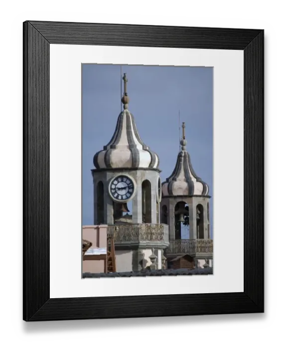 Framed Print : Moorish architectue of La Orotava, Tenerife