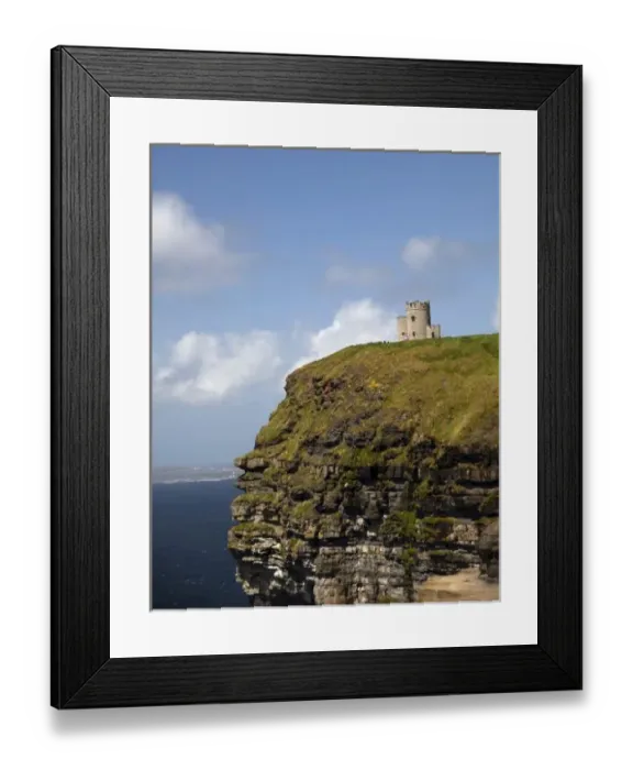 Framed Print : Scenic Cliffs of Moher and O Briens Tower