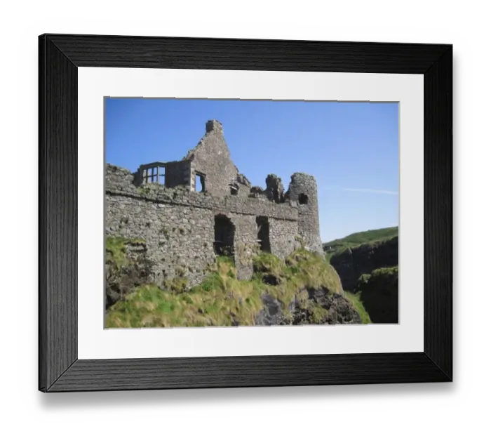 Framed Print : Dunluce Castle Framed Print : Dunluce Castle