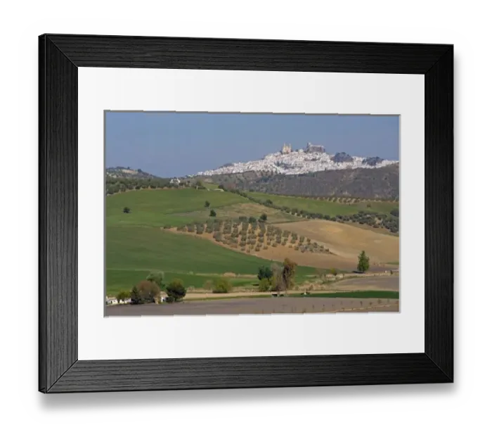 Framed Print : Olvera, Andalusia