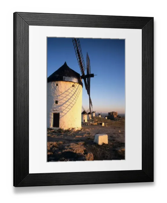 Framed Print : Consuegra, La Mancha, Spain, windmills Framed Print : Consuegra, La Mancha, Spain, windmills