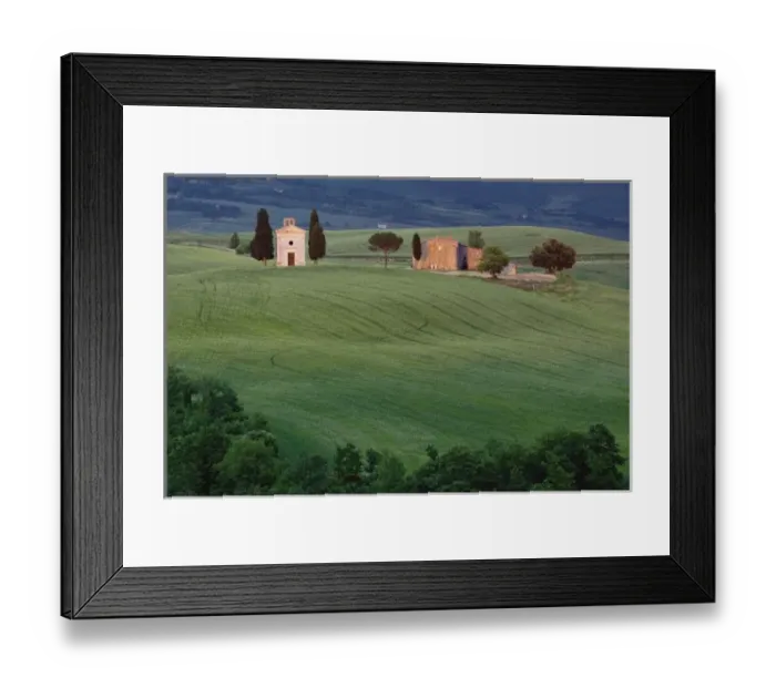 Framed Print : Chapel San Quirico d Orcia, Tuscany, Italy Framed Print : Chapel San Quirico d Orcia, Tuscany, Italy