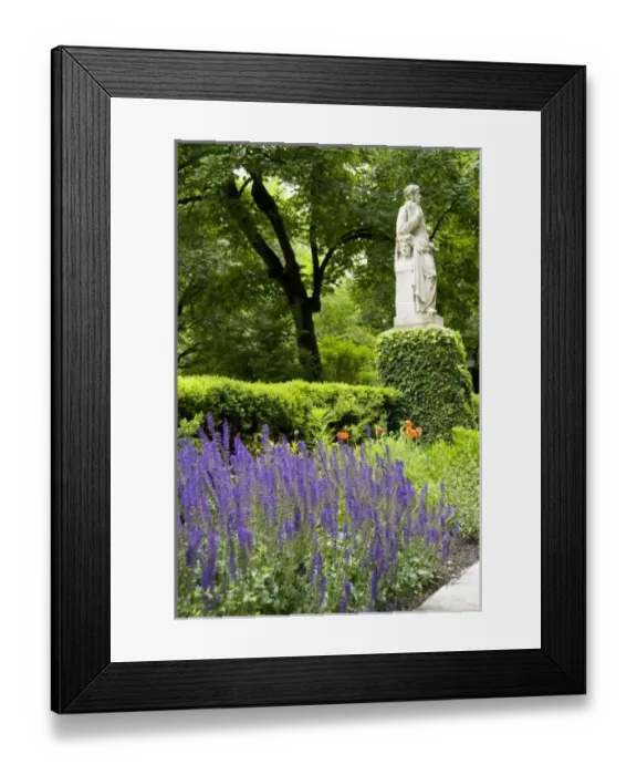 Framed Print : Spain, Madrid. Royal Botanic Garden aka Real Jardin Botanico