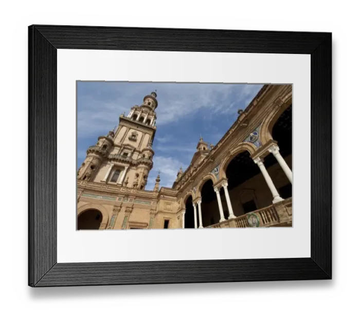Framed Print : Plaza de Espana