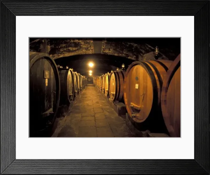 Framed Print : Europe, Italy, Toscana region. Chianti cellars