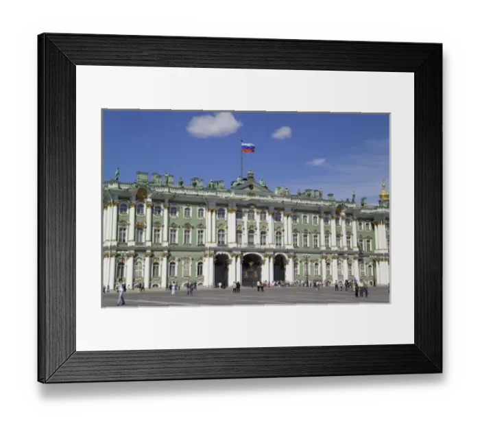 Framed Print : The Winter Palace, St Petersburg, Russia (RF)