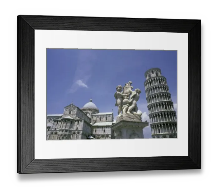 Framed Print : Europe, Italy, Pisa, Leaning Tower of Pisa