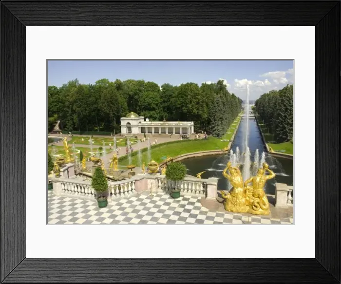 Framed Print : Russia. Petrodvorets