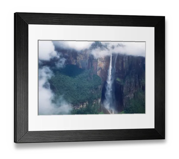 Framed Print : Venezuela, Angel Falls, Canaima National Park Framed Print : Venezuela, Angel Falls, Canaima National Park