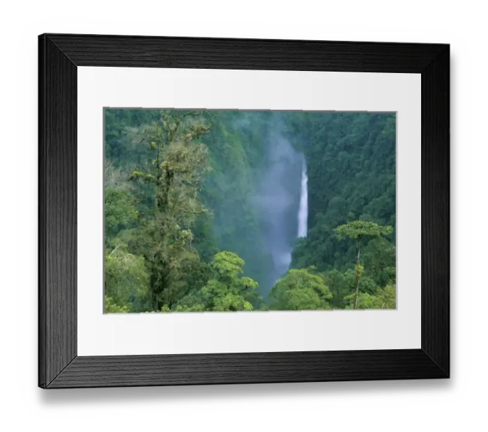 Framed Print : Cordillera Central, Angel (Congo) Falls, many waterfalls on Caribbean slope, Costa RIca Framed Print : Cordillera Central, Angel (Congo) Falls, many waterfalls on Caribbean slope, Costa RIca