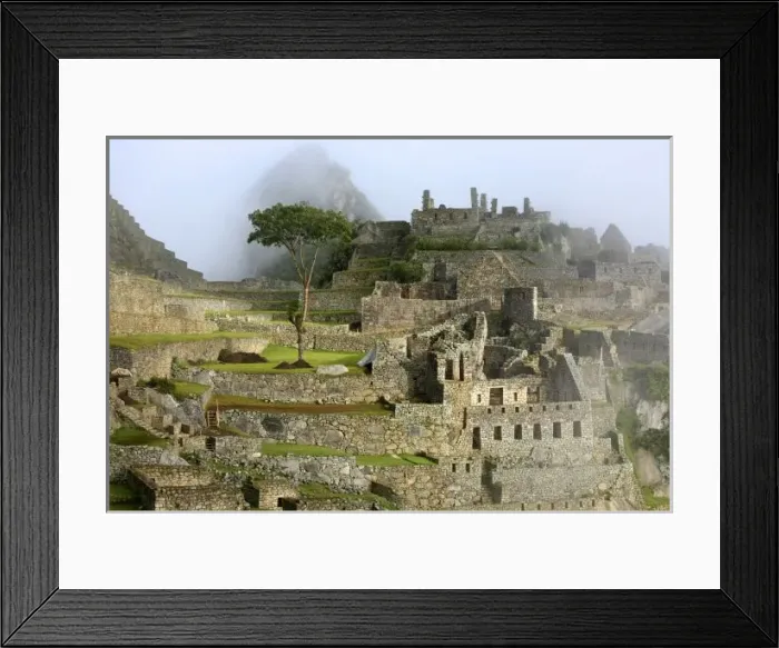 Framed Print : Peru, Machu Picchu Framed Print : Peru, Machu Picchu
