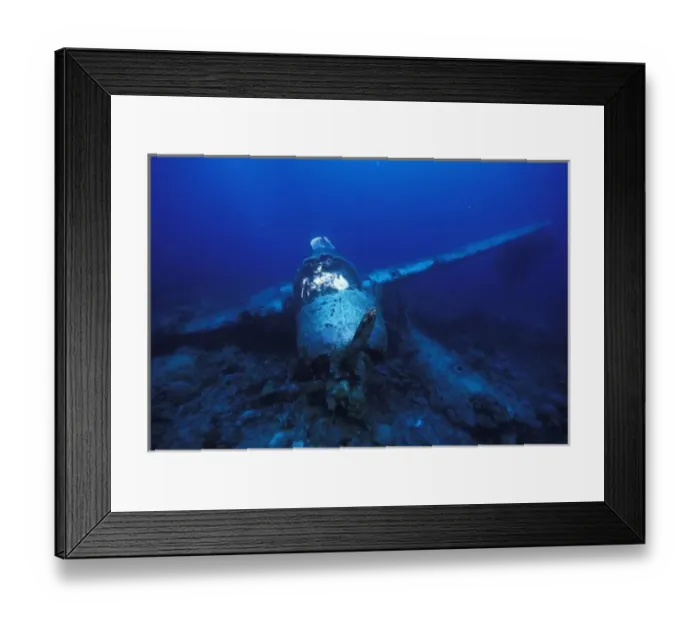 Framed Print : Micronesia, Palau, World Heritage Site. WWII Japanese Jake Seaplane Framed Print : Micronesia, Palau, World Heritage Site. WWII Japanese Jake Seaplane
