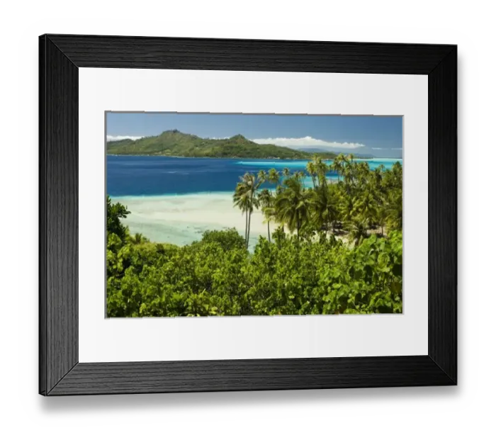 Framed Print : Oceania, French Polynesia