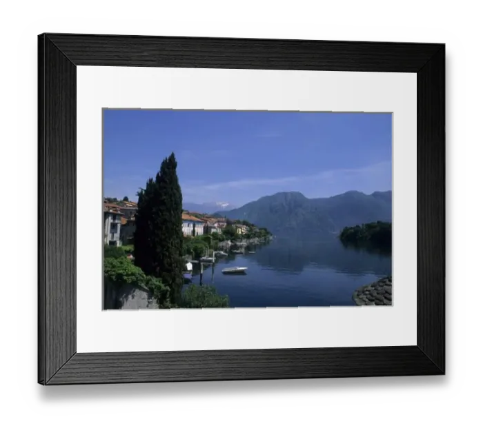 Framed Print : Europe, Italy, Lake Como, Tremezzo. Northern Italy and a view of Tremezzo Framed Print : Europe, Italy, Lake Como, Tremezzo. Northern Italy and a view of Tremezzo
