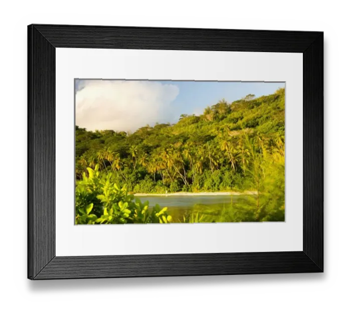Framed Print : Bora Bora, Society Framed Print : Bora Bora, Society