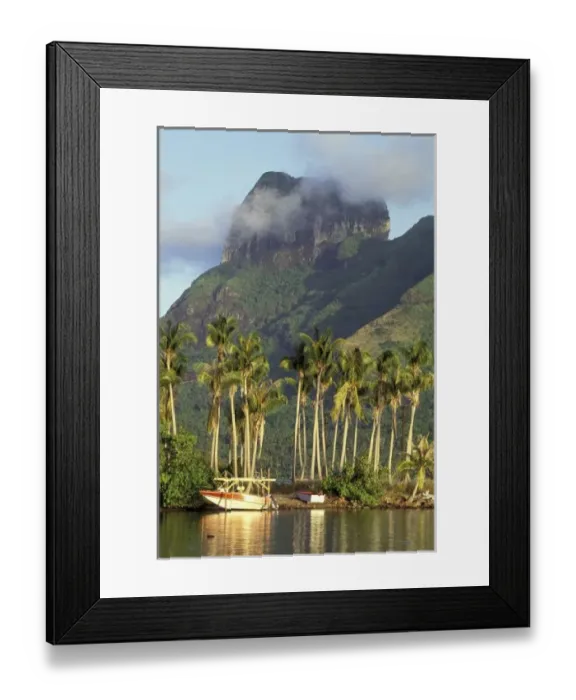 Framed Print : Bora Bora, French