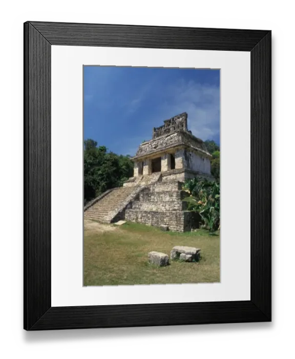 Framed Print : Mexico, Chiapas province, Palenque. Temple of the Sun Framed Print : Mexico, Chiapas province, Palenque. Temple of the Sun