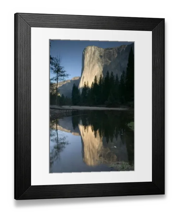 Framed Print : USA, California, Yosemite National Park: El Capitan (El. 7569 Ft. / 2307 M. ) Dawn View Framed Print : USA, California, Yosemite National Park: El Capitan (El. 7569 Ft. / 2307 M. ) Dawn View