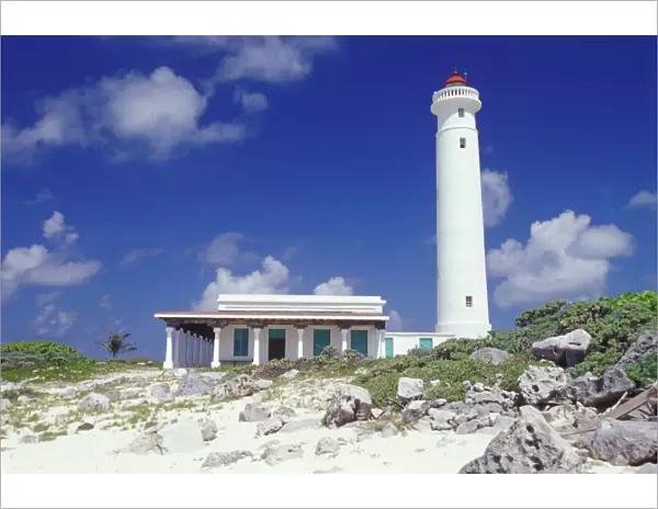 Mexico, Cozumel. Punta Sur Celarain Lighthouse