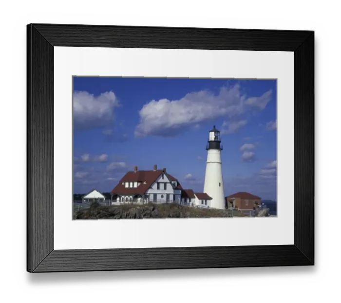 Framed Print : NA, USA, Maine, near Portland, Portland Head Lighthouse Framed Print : NA, USA, Maine, near Portland, Portland Head Lighthouse