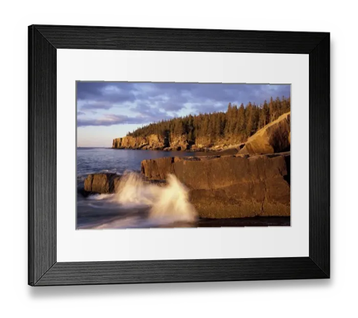 Framed Print : North America, US, ME, The rocky Maine coast Framed Print : North America, US, ME, The rocky Maine coast